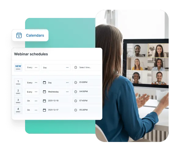 EverWebinar feature visual 1 — automated webinar delivery